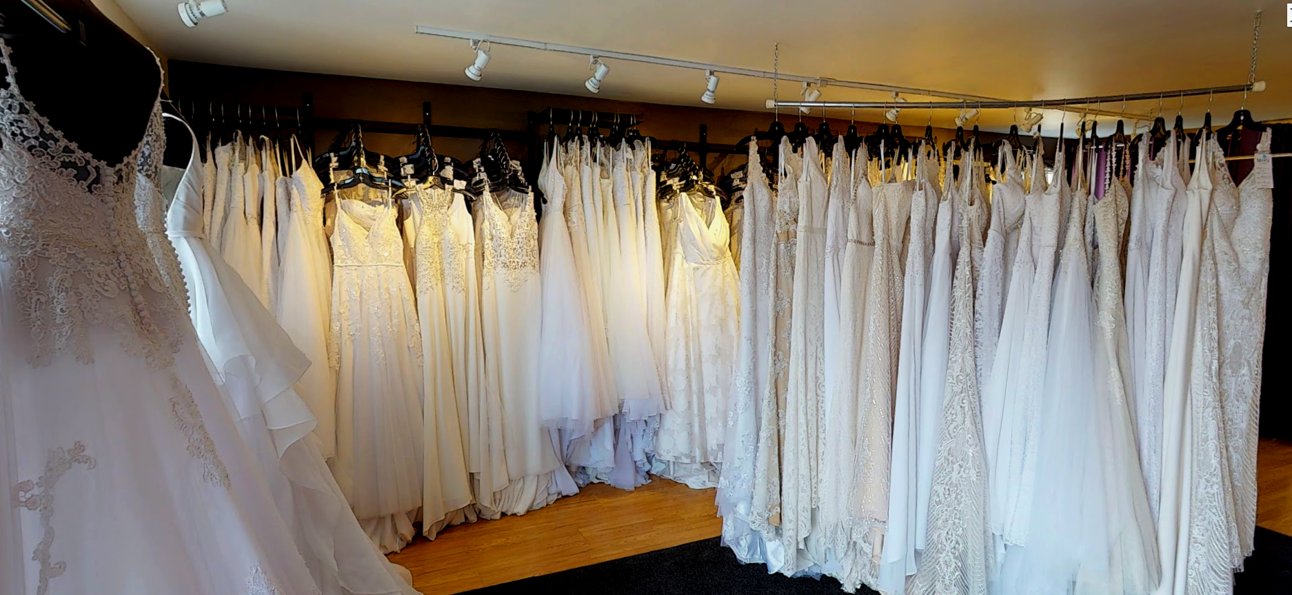 Section robes de mariées